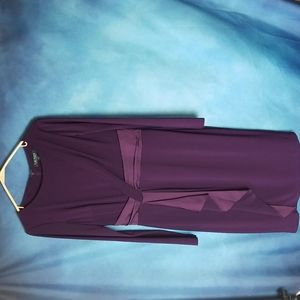 Purple knit Ralph Lauren dress size 4